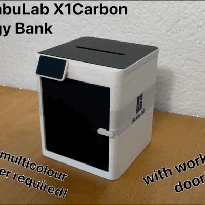 Heo đất BambuLab X1C Piggybank