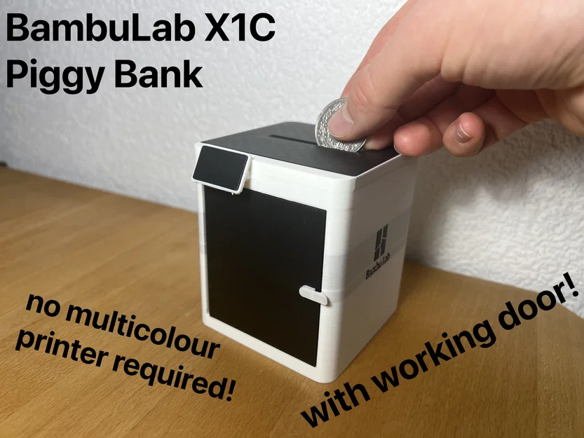 Heo đất BambuLab X1C Piggybank - Image 2