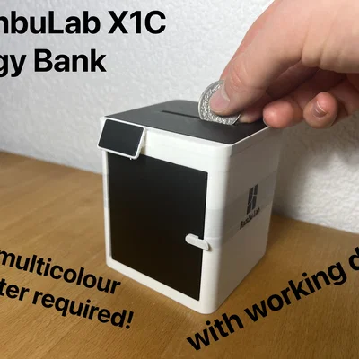 Heo đất BambuLab X1C Piggybank