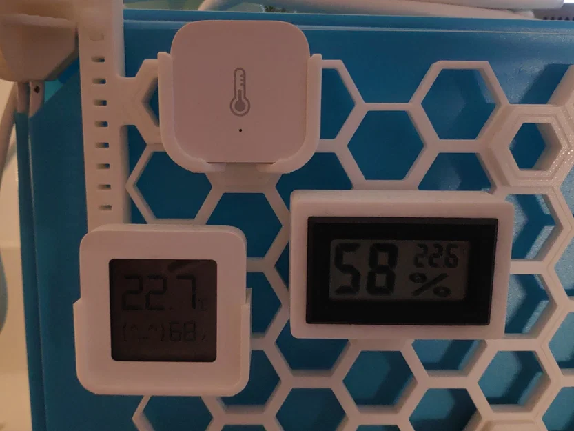 Giá treo Thermometer/Hygrometer Xiaomi Mijia & Aqara cho Honeycomb Wall | HSW - Image 1
