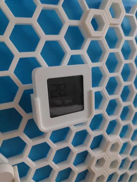 Giá treo Thermometer/Hygrometer Xiaomi Mijia & Aqara cho Honeycomb Wall | HSW - Image 2