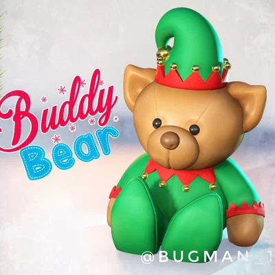 Buddy Bear – Gấu Elf Dễ Thương