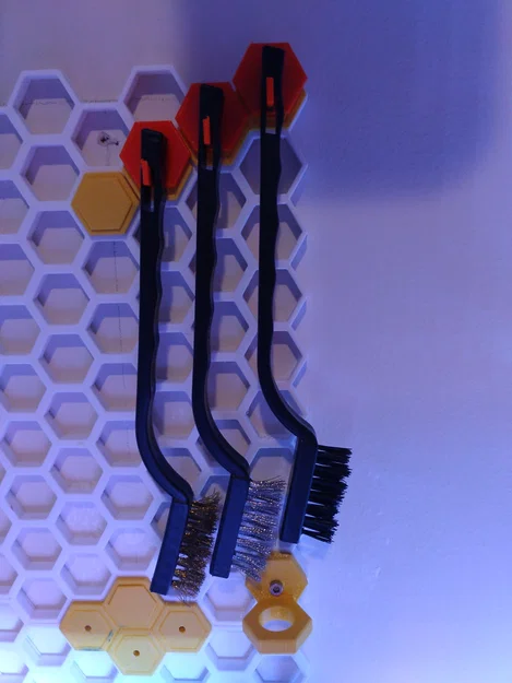 Móc treo dụng cụ (hsw slotted handle hooks) cho Honeycomb Storage Wall - Image 1
