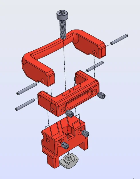 Tough Latch 2020 – Chốt giữ panel cho 2020 extrusion - Image 3