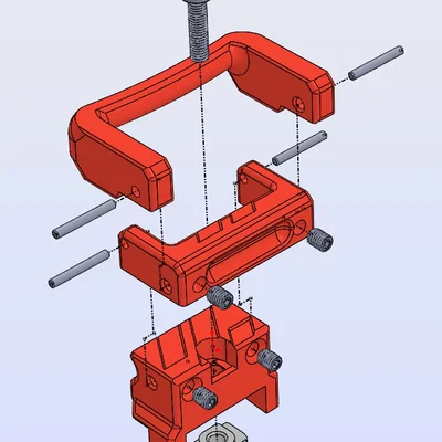 Tough Latch 2020 – Chốt giữ panel cho 2020 extrusion