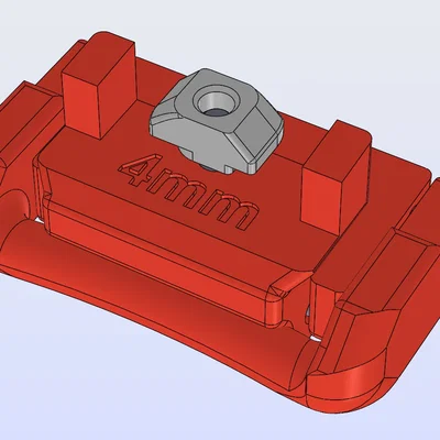 Tough Latch 2020 – Chốt giữ panel cho 2020 extrusion