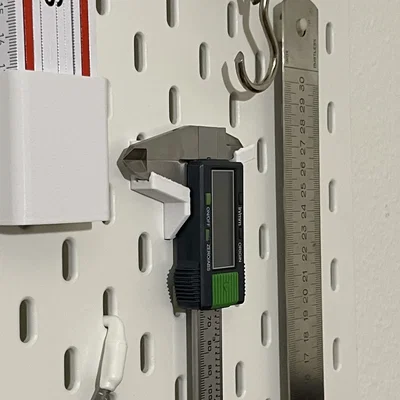 Ngàm gắn thước kẹp cho IKEA Skadis (Calipers Skadis Mount)