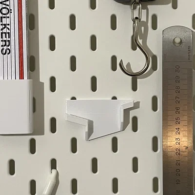 Ngàm gắn thước kẹp cho IKEA Skadis (Calipers Skadis Mount)
