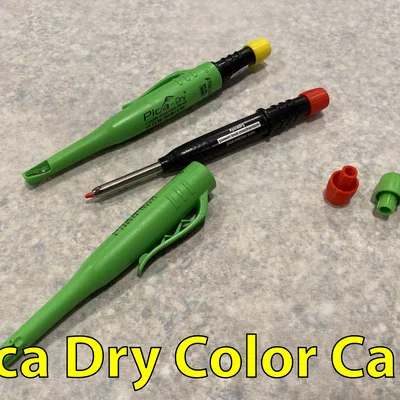 Pica Dry Color Caps – Nắp màu cho bút chì kim Pica Dry