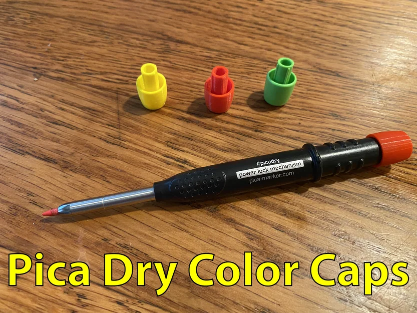Pica Dry Color Caps – Nắp màu cho bút chì kim Pica Dry - Image 2