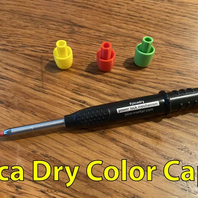 Pica Dry Color Caps – Nắp màu cho bút chì kim Pica Dry
