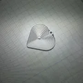 Móc khóa trái tim Fidget - Phụ kiện giải tỏa căng thẳng siêu xinh - Thumbnail 2