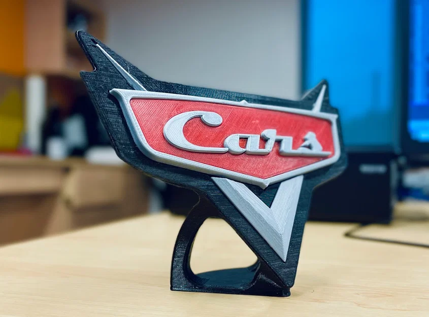 Logo Cars kèm Chân Đế - Image 2