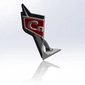 Logo Cars kèm Chân Đế - Thumbnail 4