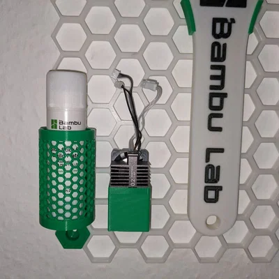 Giá treo Hotend Bambu Lab X1 cho bảng Honeycomb Storage Wall