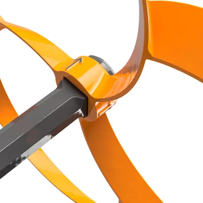 Phụ kiện quạt tản nhiệt & thổi bụi cho máy khoan pin - Thiết kế Toroidal