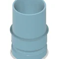 Đầu chuyển đổi CAMLOCK sang ống HT DN50 cho hệ thống hút bụi xưởng - Thumbnail 1