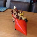 Wile E Coyote (kèm đèn) – mô hình có hiệu ứng ánh sáng - Thumbnail 6