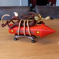 Wile E Coyote (kèm đèn) – mô hình có hiệu ứng ánh sáng - Thumbnail 7