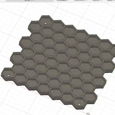 Tấm lót mặt sau cho hệ thống kệ tổ ong Honeycomb Storage Wall