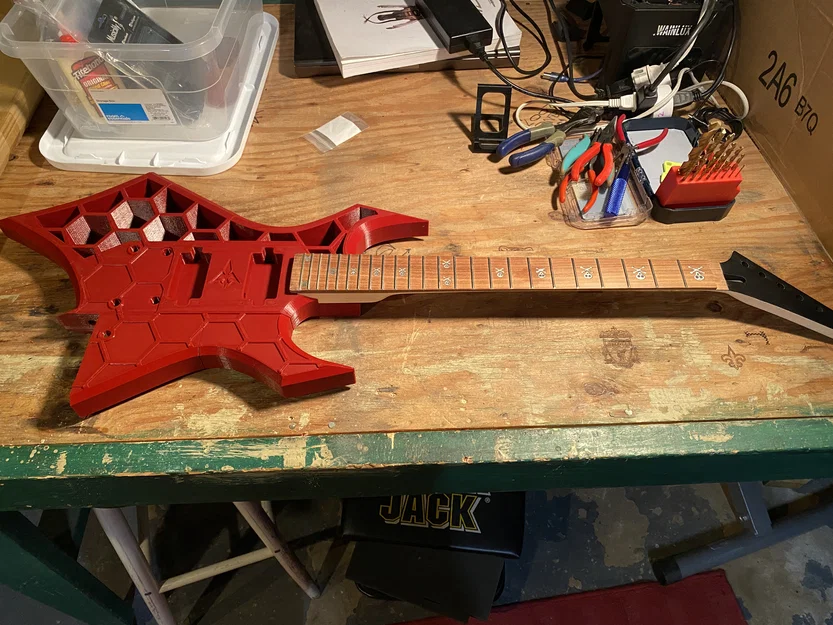 Warlock Blood Guitar - Image 4