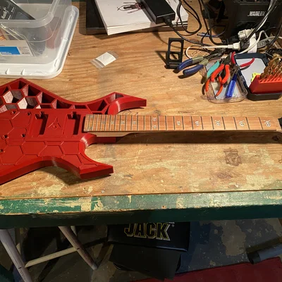 Warlock Blood Guitar