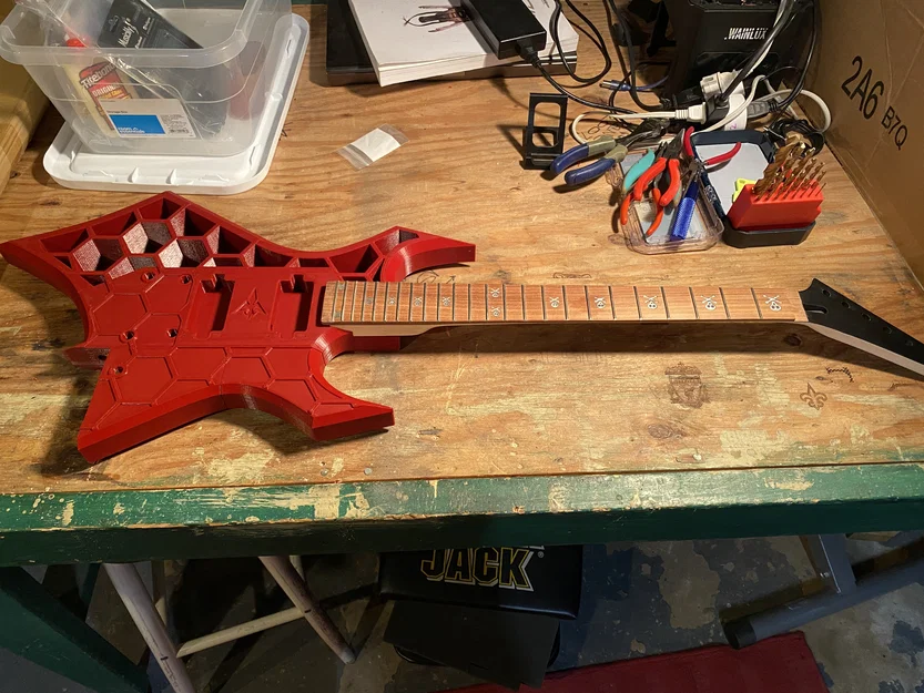 Warlock Blood Guitar - Image 7