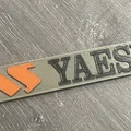 Mô hình logo Yaesu 3D dành cho cộng đồng Ham Radio - Tự in tại nhà - Thumbnail 1