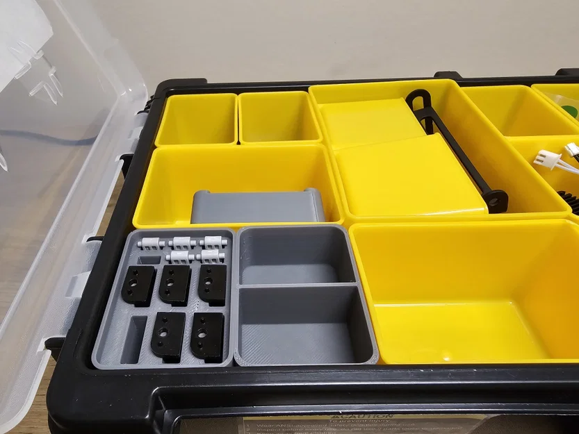 Bin tùy biến cho hộp Harbor Freight (Customizable Bins for Harbor Freight Cases) - Image 1