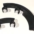 Kẹp giữ cọ + mép gạt sơn cho thùng sơn (parametric) - Thumbnail 2