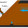 Ngăn kéo hông có khóa cho Prusa MK3/MK4 (logo MK3 & MK4) - Thumbnail 2