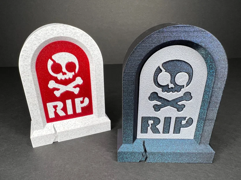Bia Mộ RIP – Ống Cắm Bút + Trang Trí Halloween - Image 5