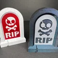 Bia Mộ RIP – Ống Cắm Bút + Trang Trí Halloween - Thumbnail 5