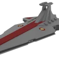 Star Wars Venator Star Destroyer (Jedi Cruiser) – Mô hình tỉ lệ 1:10.000 - Thumbnail 2