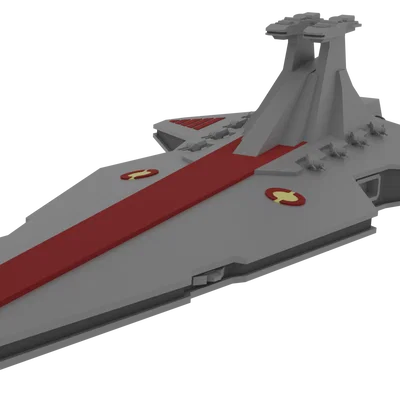 Star Wars Venator Star Destroyer (Jedi Cruiser) – Mô hình tỉ lệ 1:10.000