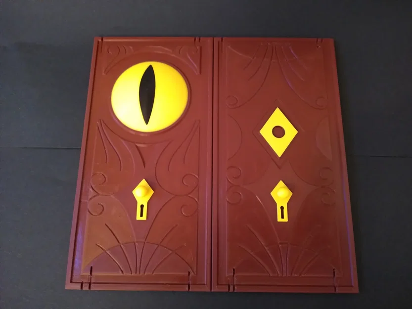 The Owl House Portal Door V2 – Cửa Portal & Chìa Khóa (STL) - Image 2