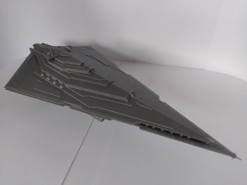 Star Wars Resurgent Star Destroyer (First Order) – Mẫu in 3D tỉ lệ 1:10.000 - Image 1