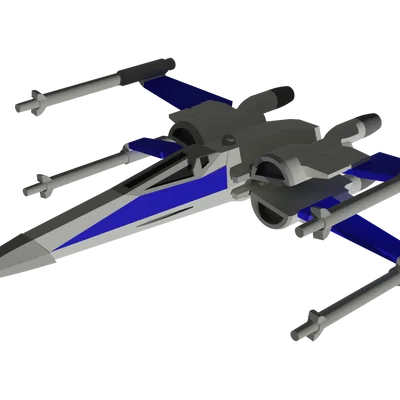 Star Wars T70 X-Wing (tỉ lệ 1:270, cánh print-in-place)