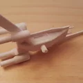 Star Wars U-Wing print-in-place (cánh gập tại chỗ) - Thumbnail 2