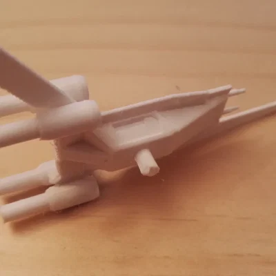 Star Wars U-Wing print-in-place (cánh gập tại chỗ)