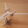 Star Wars U-Wing print-in-place (cánh gập tại chỗ) - Thumbnail 3