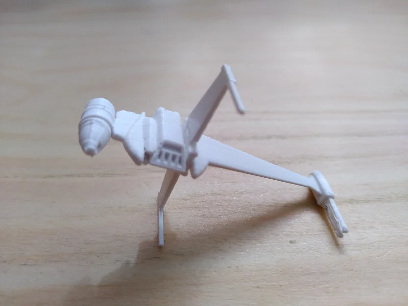 Star Wars B-Wing (A/SF-01) tỉ lệ 1:270 – cánh gập, cockpit xoay - Image 1
