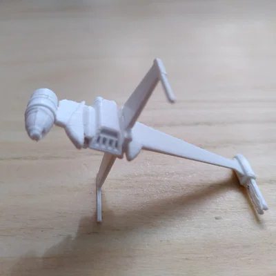 Star Wars B-Wing (A/SF-01) tỉ lệ 1:270 – cánh gập, cockpit xoay