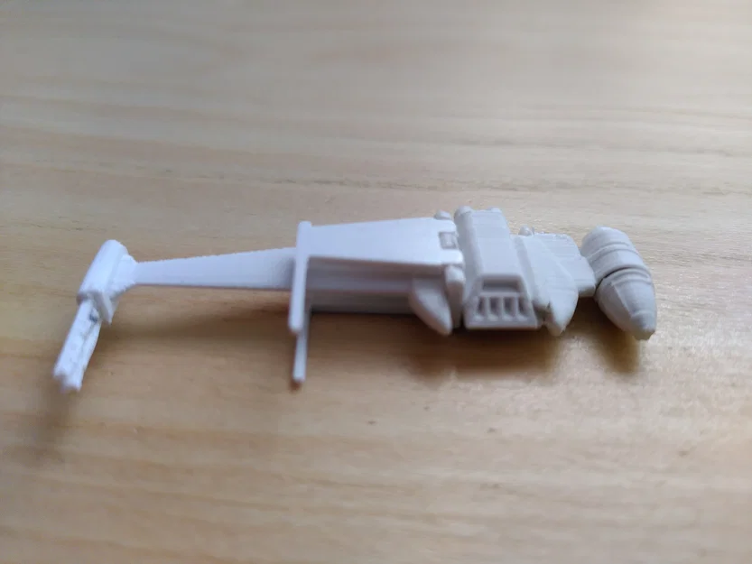Star Wars B-Wing (A/SF-01) tỉ lệ 1:270 – cánh gập, cockpit xoay - Image 2