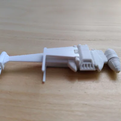 Star Wars B-Wing (A/SF-01) tỉ lệ 1:270 – cánh gập, cockpit xoay