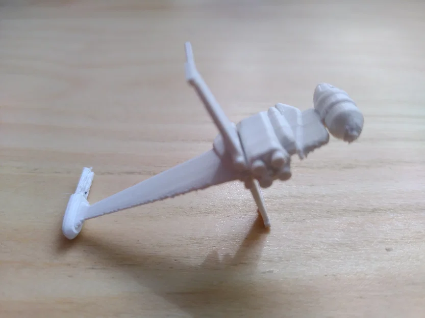 Star Wars B-Wing (A/SF-01) tỉ lệ 1:270 – cánh gập, cockpit xoay - Image 3