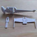 Star Wars B-Wing (A/SF-01) tỉ lệ 1:270 – cánh gập, cockpit xoay - Thumbnail 4