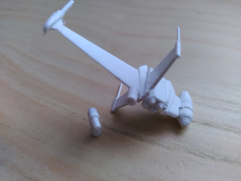 Star Wars B-Wing (A/SF-01) tỉ lệ 1:270 – cánh gập, cockpit xoay - Image 6
