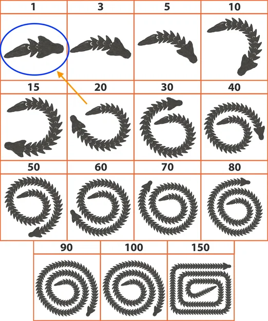 Đế Đỡ Cánh Rồng (Articulated Bone Dragon Wing) - Phụ Kiện In 3D Độc Đáo - Image 4