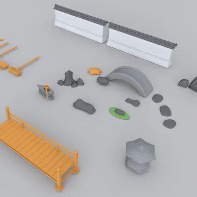 Zenkit v1.0 – Bộ Zen Garden in 3D